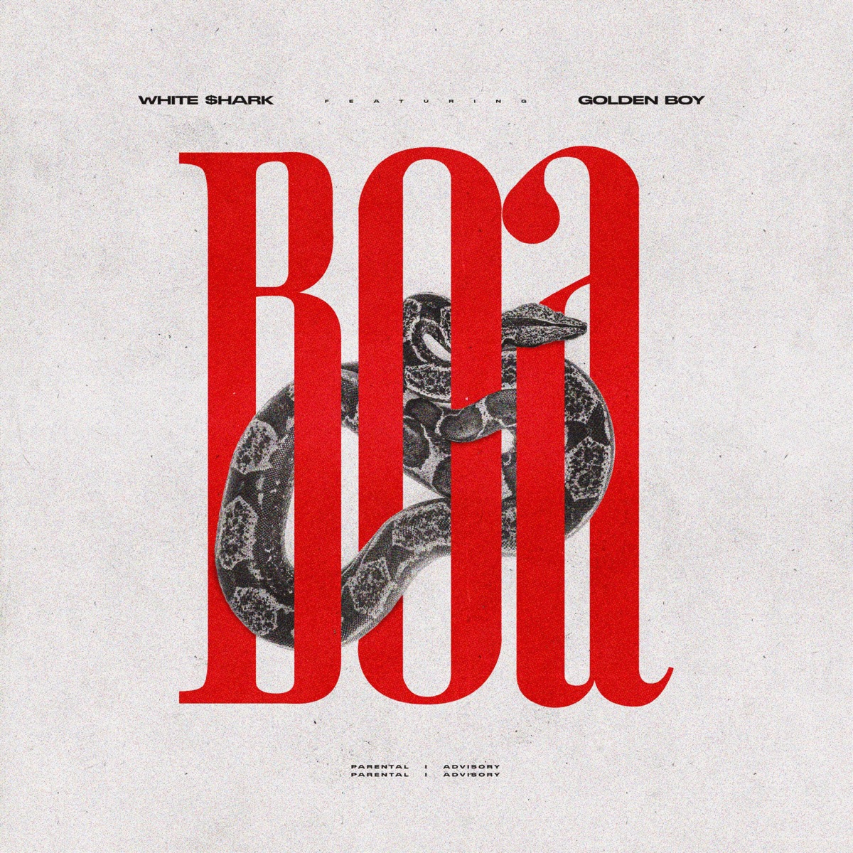 Boa (feat. GoldenBoy) - Single by White $hark album cover