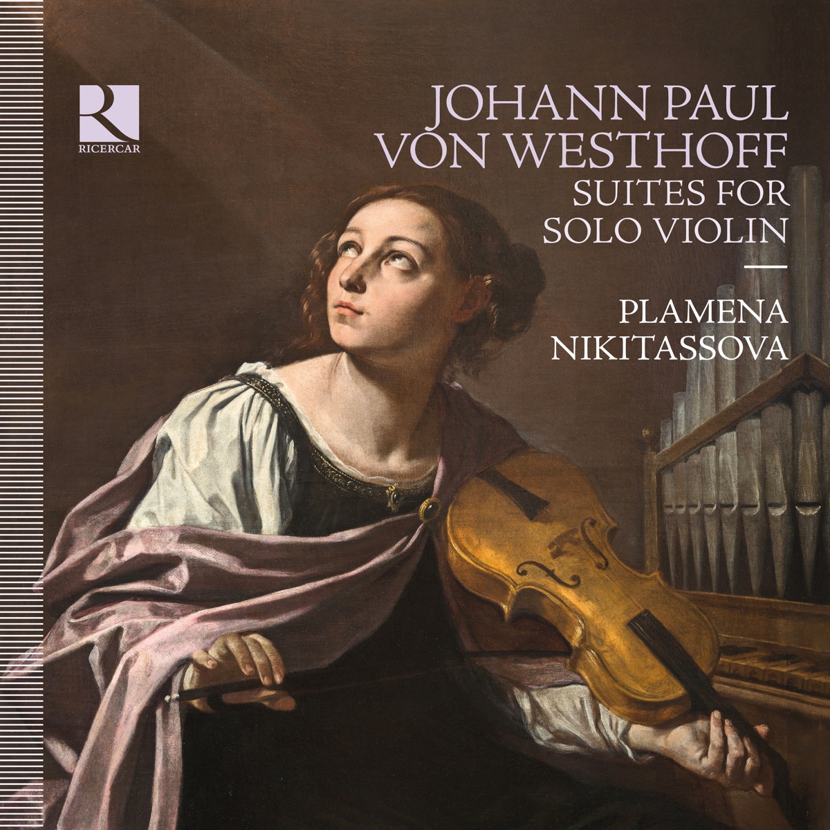 Von Westhoff: Suites for Solo Violin by Plamena Nikitassova album cover