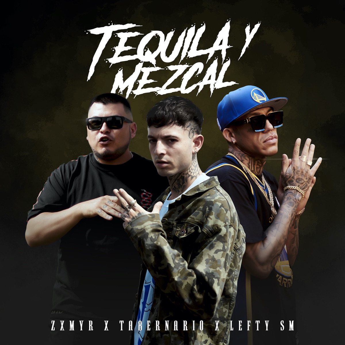 Tequila y Mezcal - Single by Zxmyr, Lefty Sm & Tabernario album cover