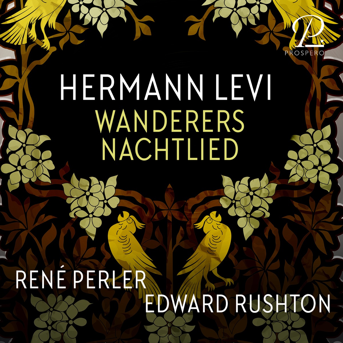 Wanderers Nachtlied - Single by René Perler & Edward Rushton album cover