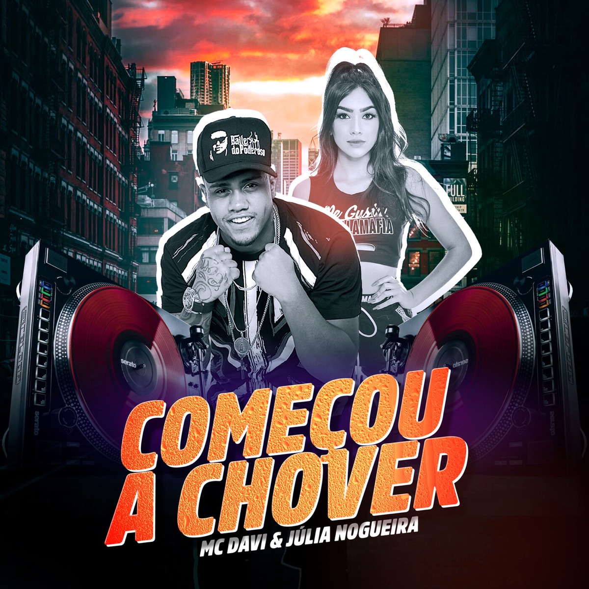 Começou a Chover - Single by Julia Nogueira & Mc Davi album cover