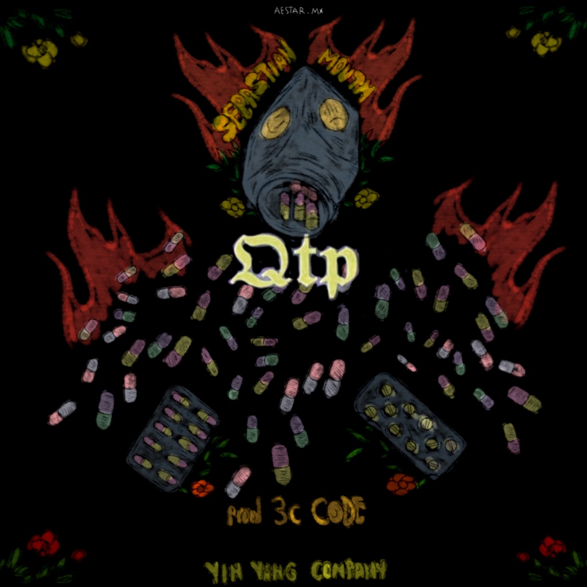 Qtp - Single by Sebastian Mouth & Yin Yang Company album cover