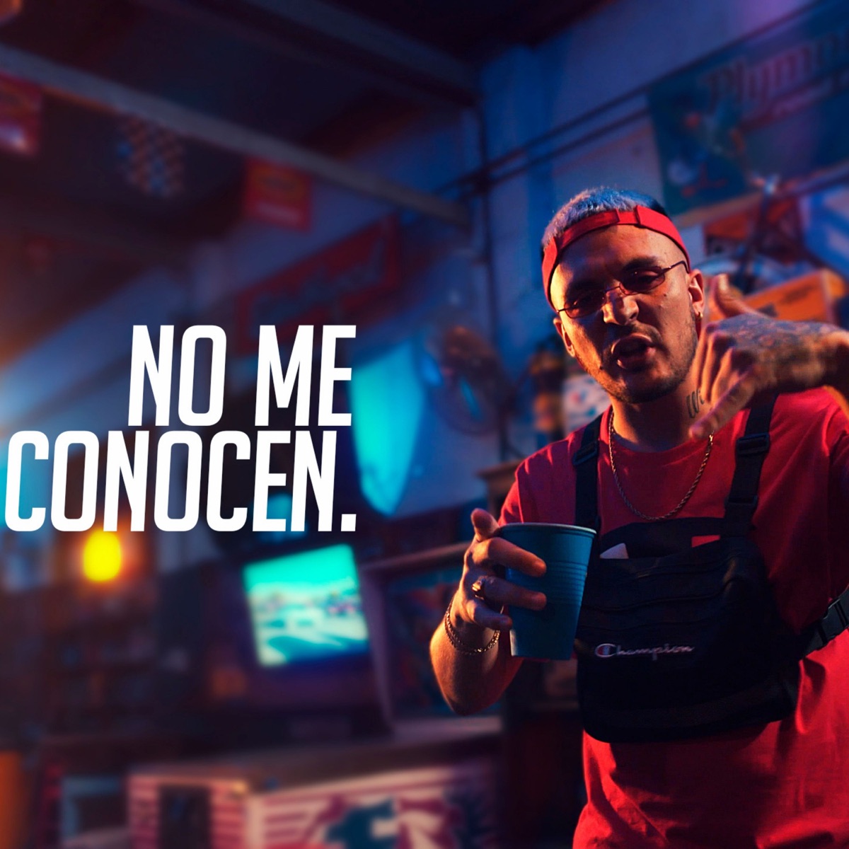 No Me Conocen - Single by Bandido album cover