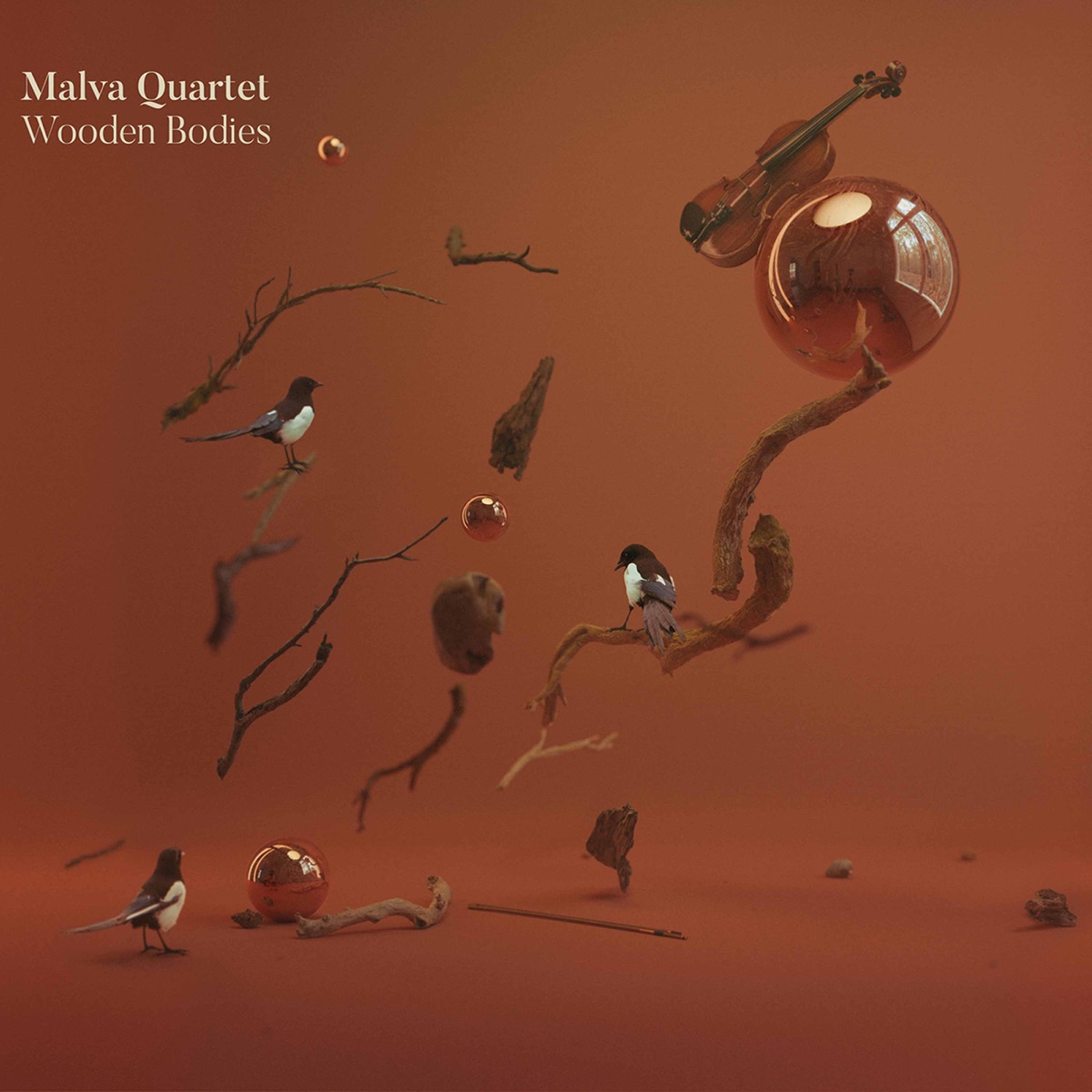 Wooden Bodies by Malva Quartet album cover