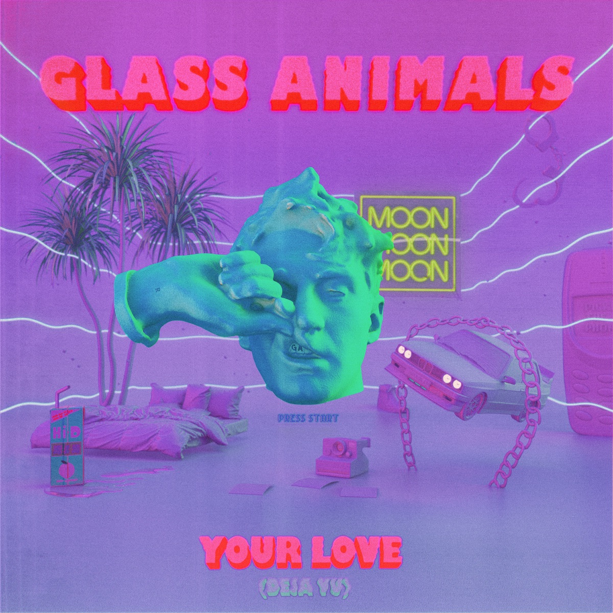 Your Love (Déjà Vu) - Single by Glass Animals album cover
