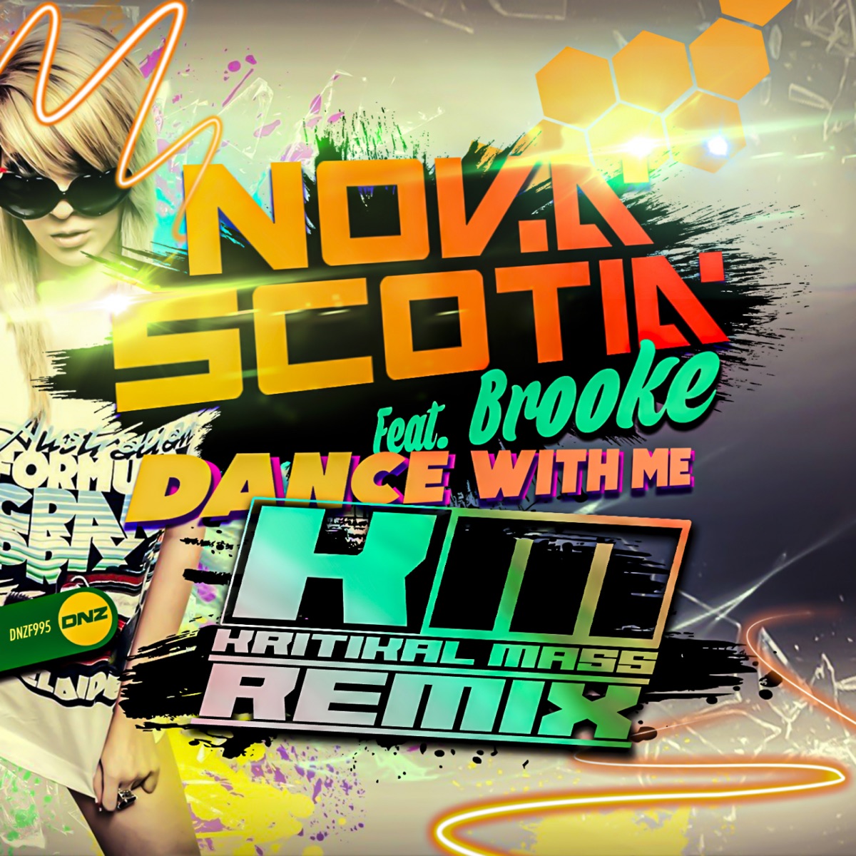 Dance With Me (Kritikal Mass Remix) [feat. Brooke] - Single by Nova Scotia album cover