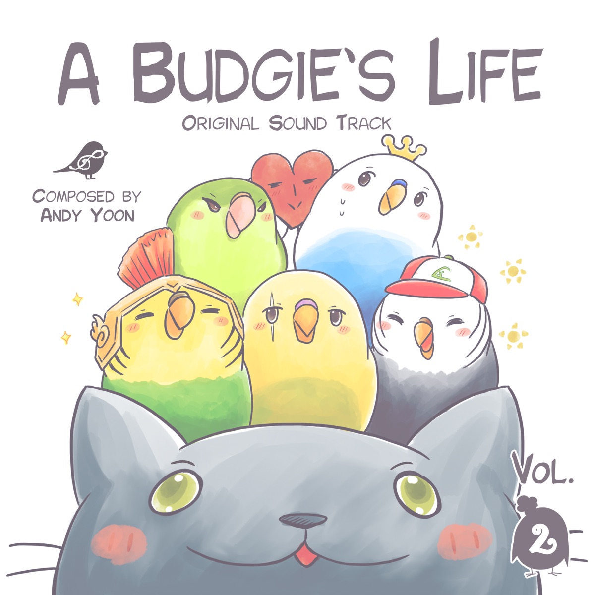 A Budgie's Life, Vol. 2 (Original Soundtrack) - EP by Andy Yoon album cover