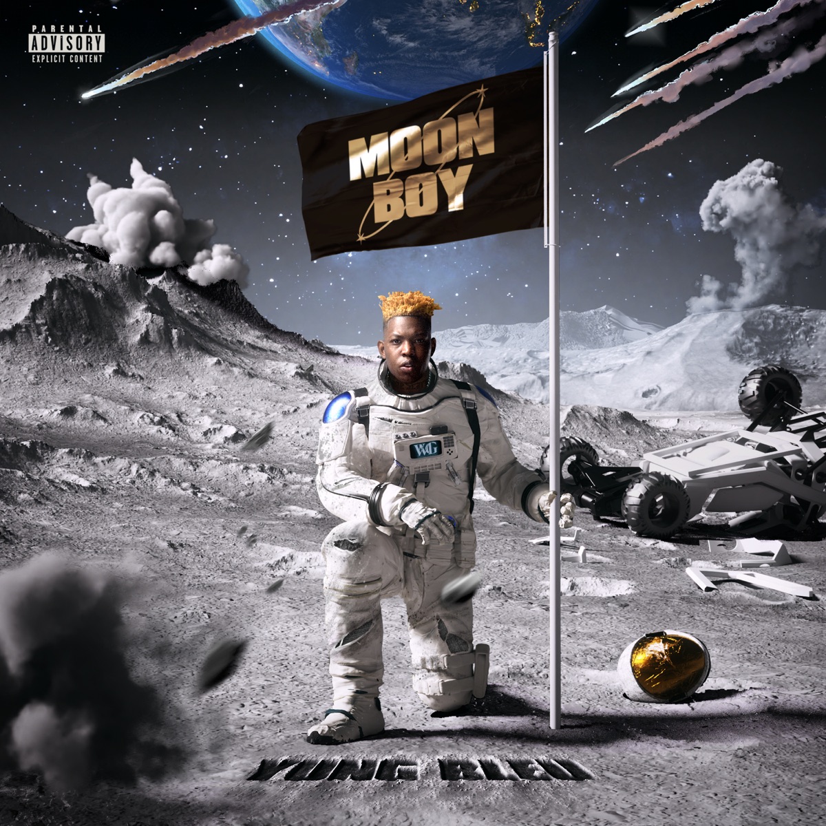 Moon Boy by Yung Bleu album cover