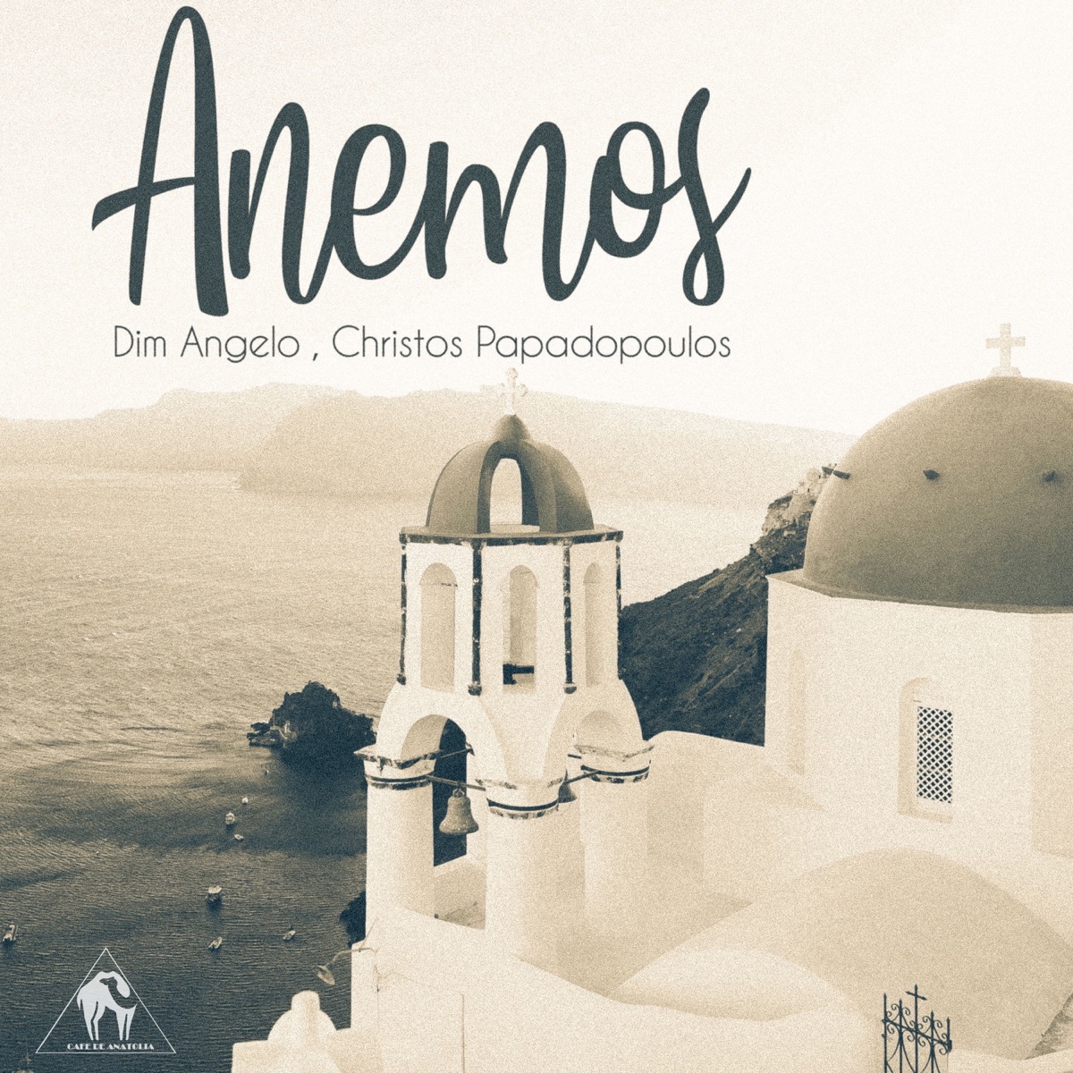 Anemos - EP by Cafe De Anatolia, Dim Angelo & Christos Papadopoulos album cover