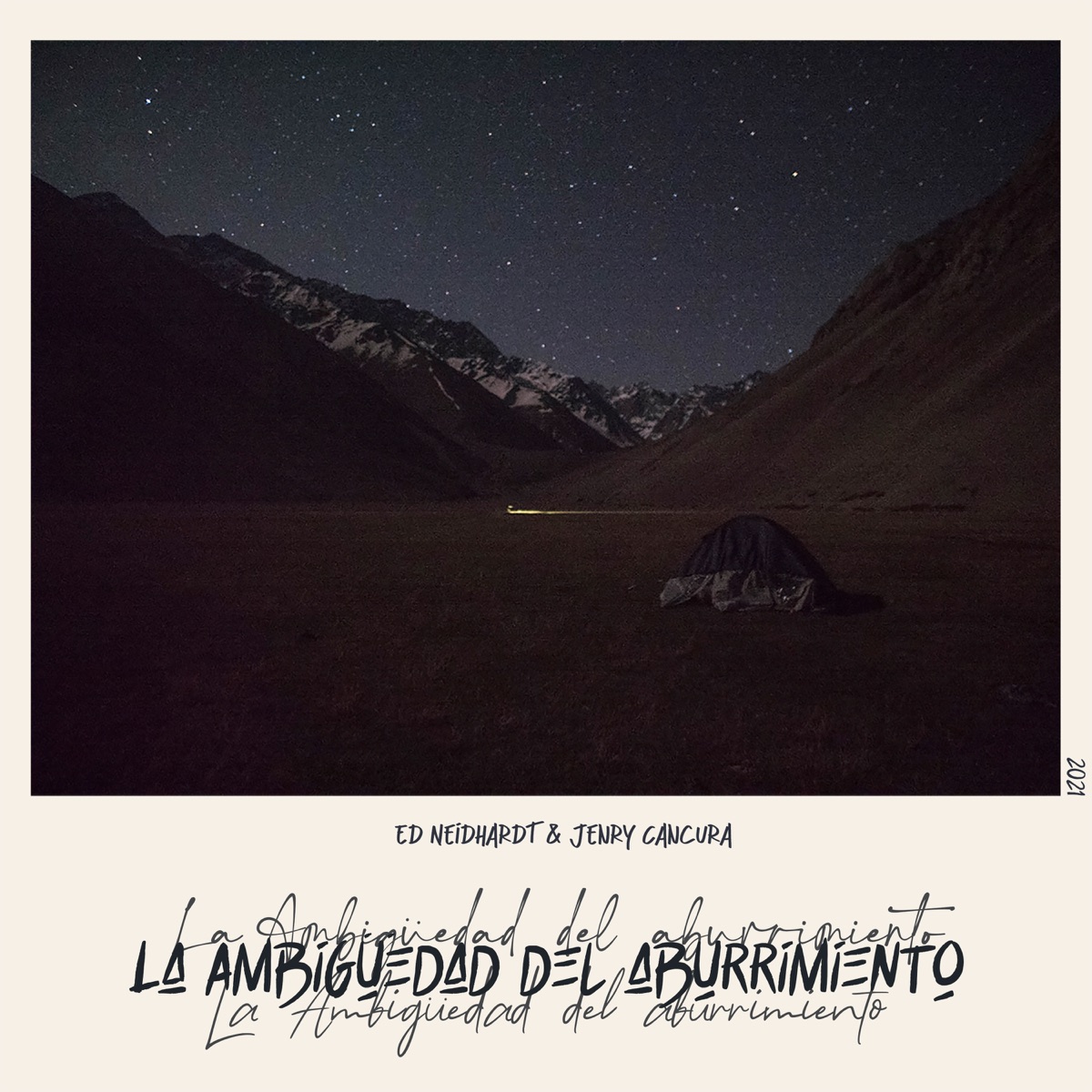 La Ambigüedad del Aburrimiento - EP by Jenry Cancura & Ed Neidhardt album cover