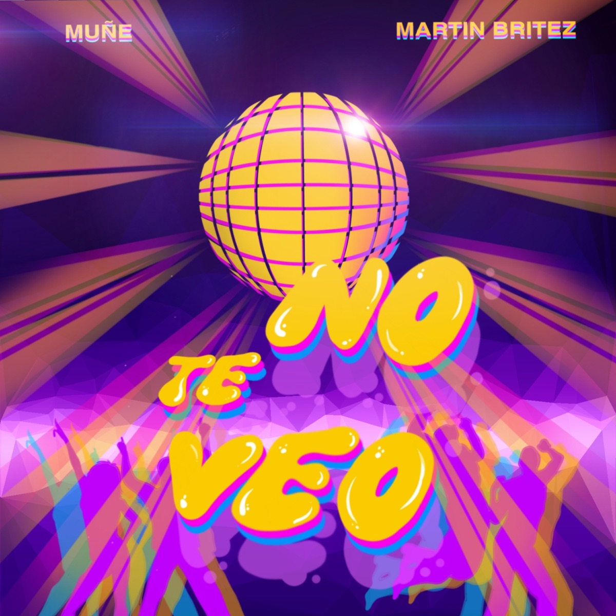 No te veo - Single by Mune & Martin Britez album cover
