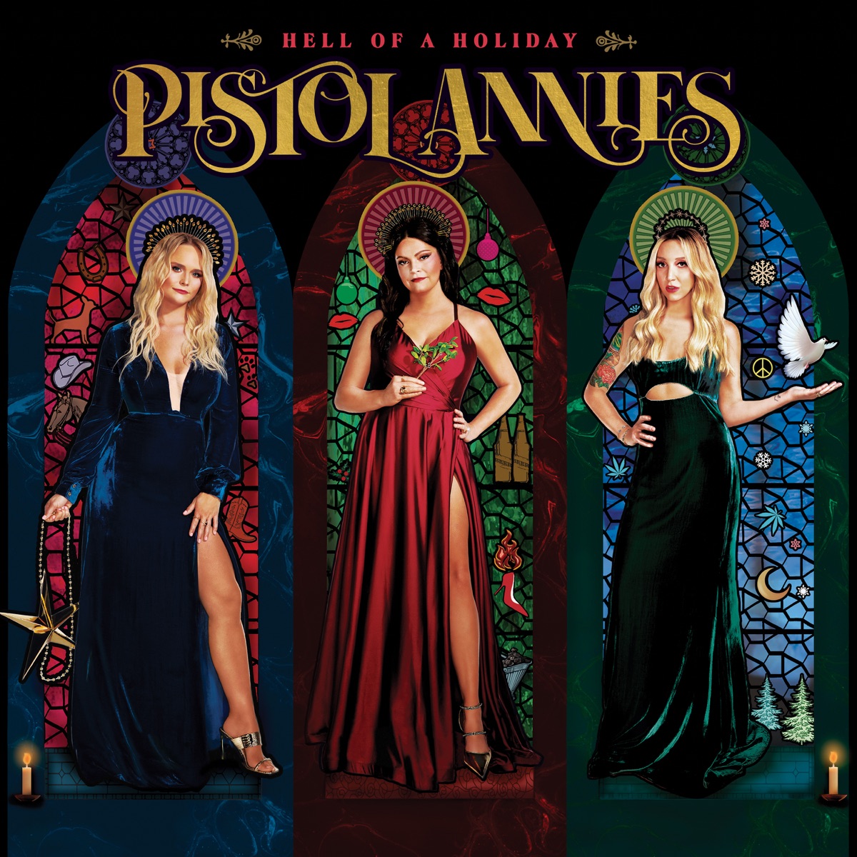 Hell of a Holiday by Pistol Annies album cover