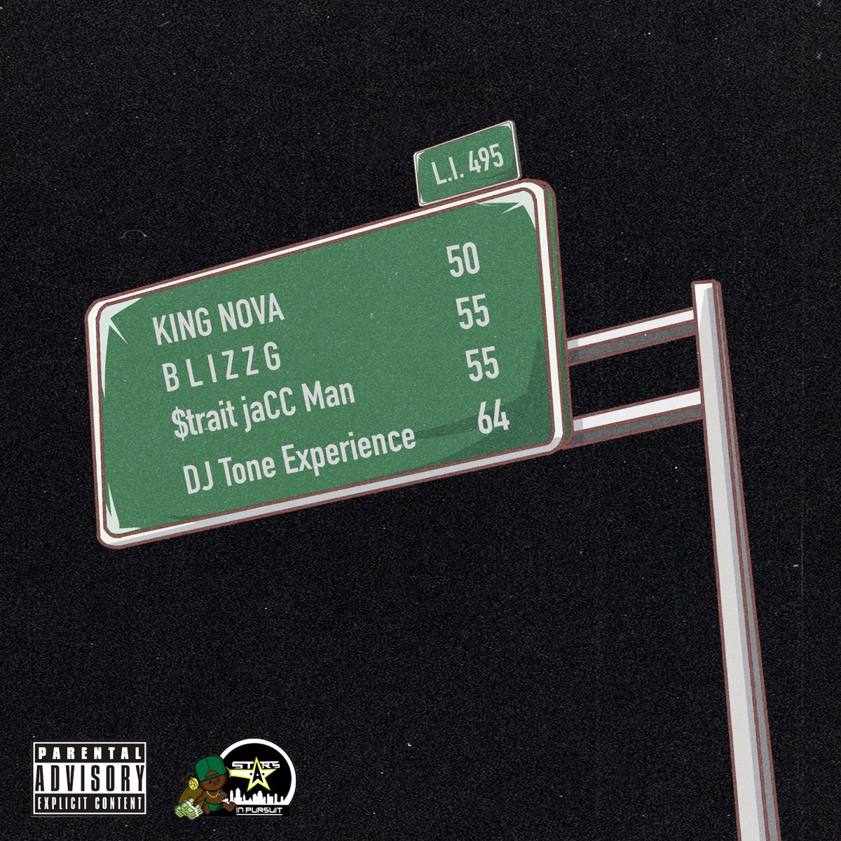 L.I. 495 - Single (feat. DJ Tone Experience, Blizz G & $trait jaCC man) - Single by King Nova album cover