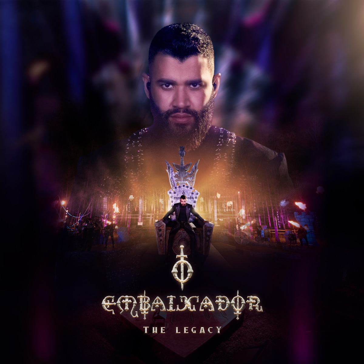 O Embaixador - The Legacy (Ao Vivo) by Gusttavo Lima album cover