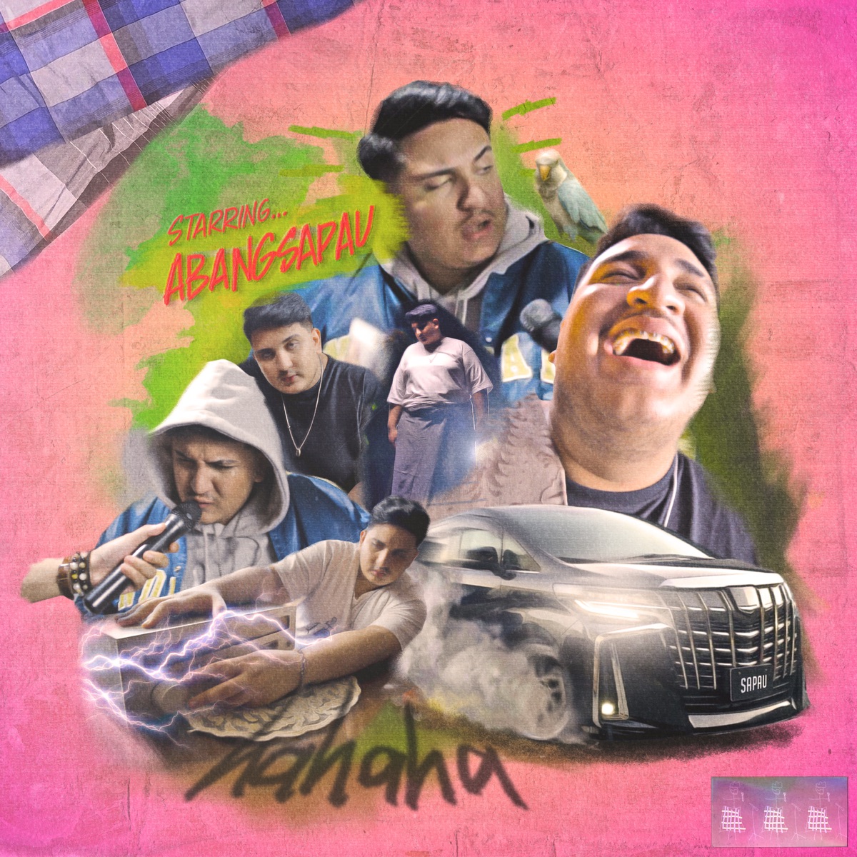hahaha - Single by ABANGSAPAU album cover