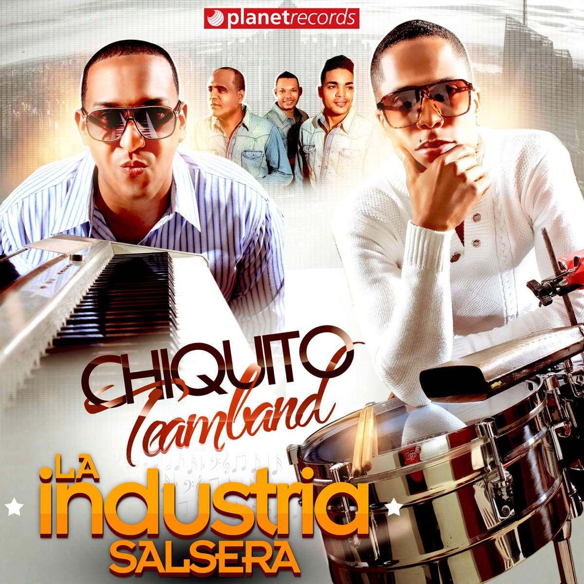 La Industria Salsera by Chiquito Team Band album cover