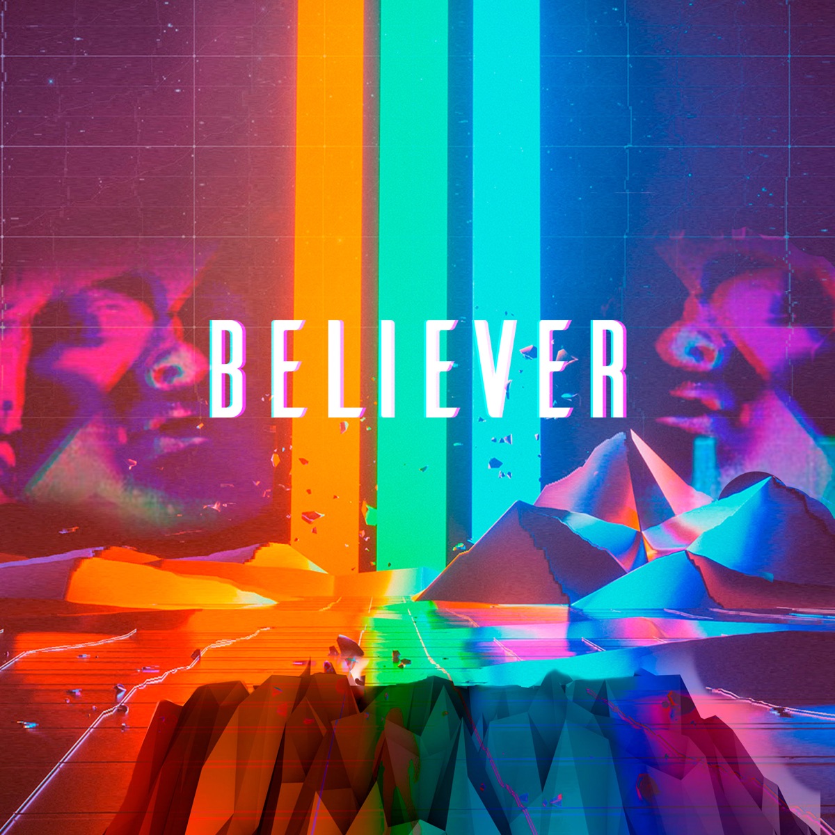 Believer - Single by Kova, Voxell & Phantom BR album cover