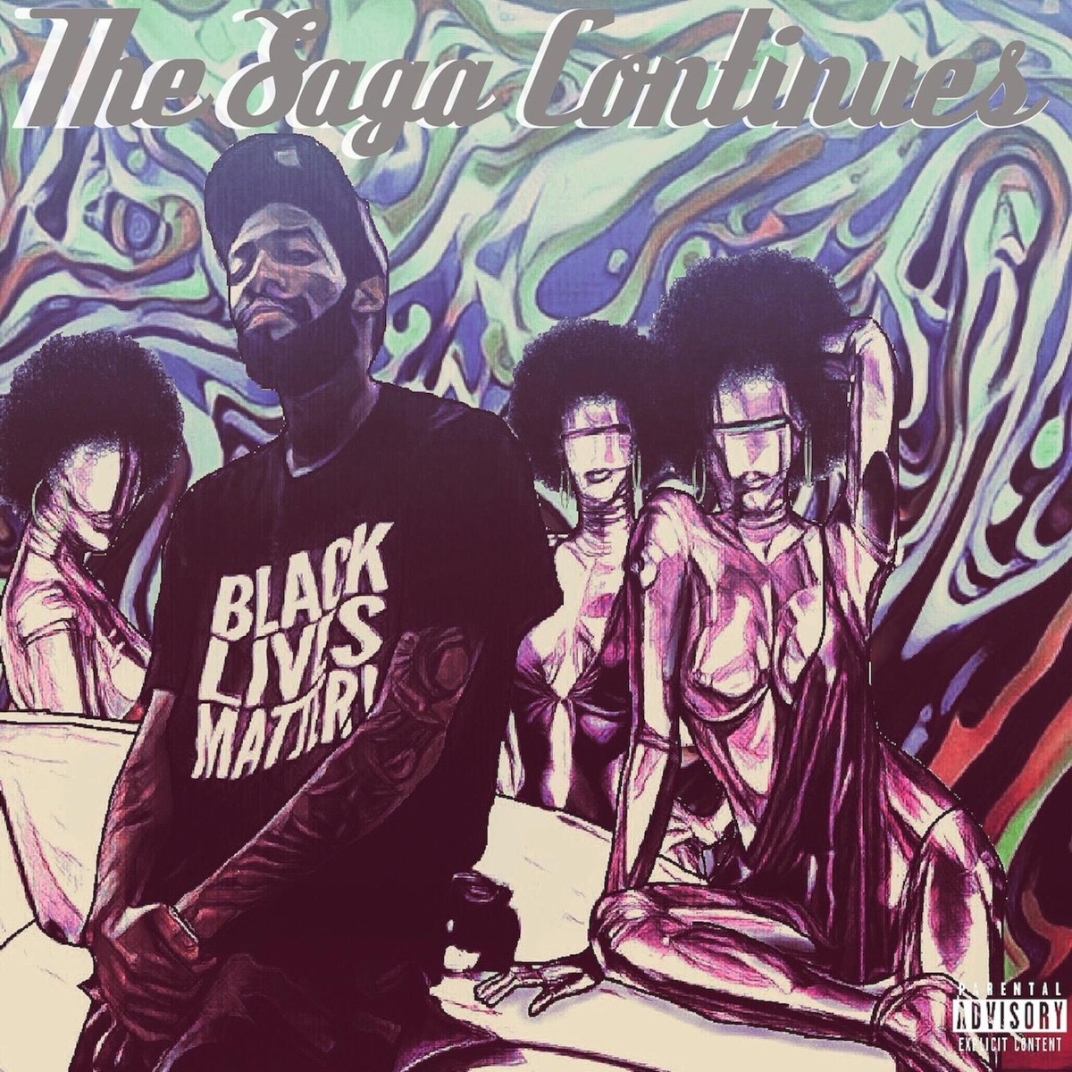 The Saga Continues by Premo Rice album cover
