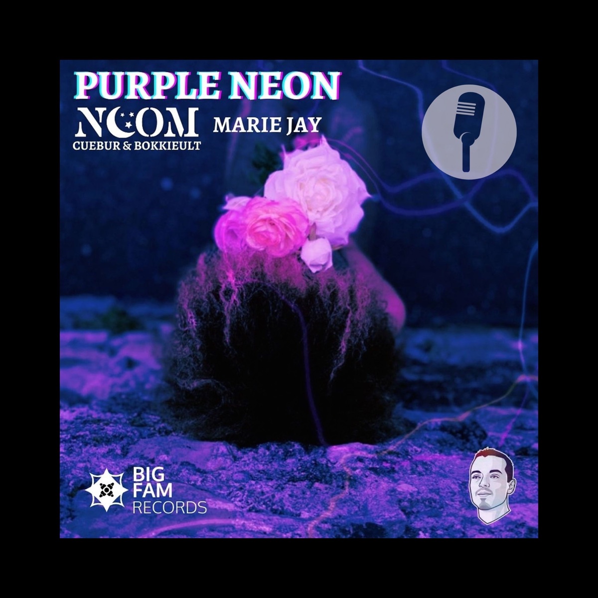 Purple Neon (with Cuebur & Bokkieult) [feat. Marie Jay] [Radio Edit] - Single by Noom album cover