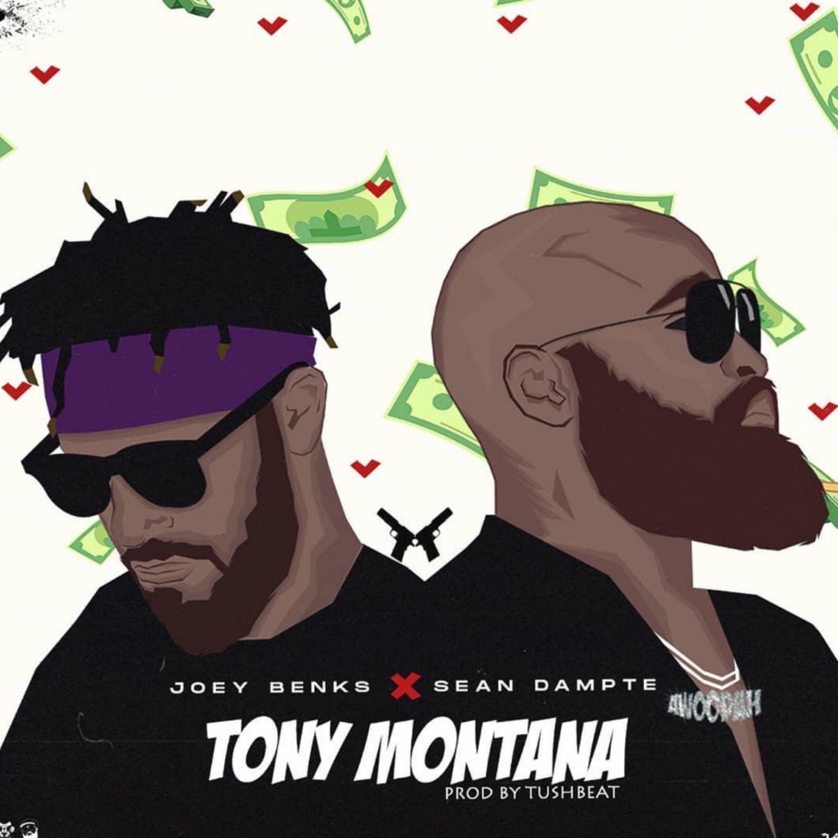 Tony Montana - Single by Joey Benks & Sean Dampte album cover
