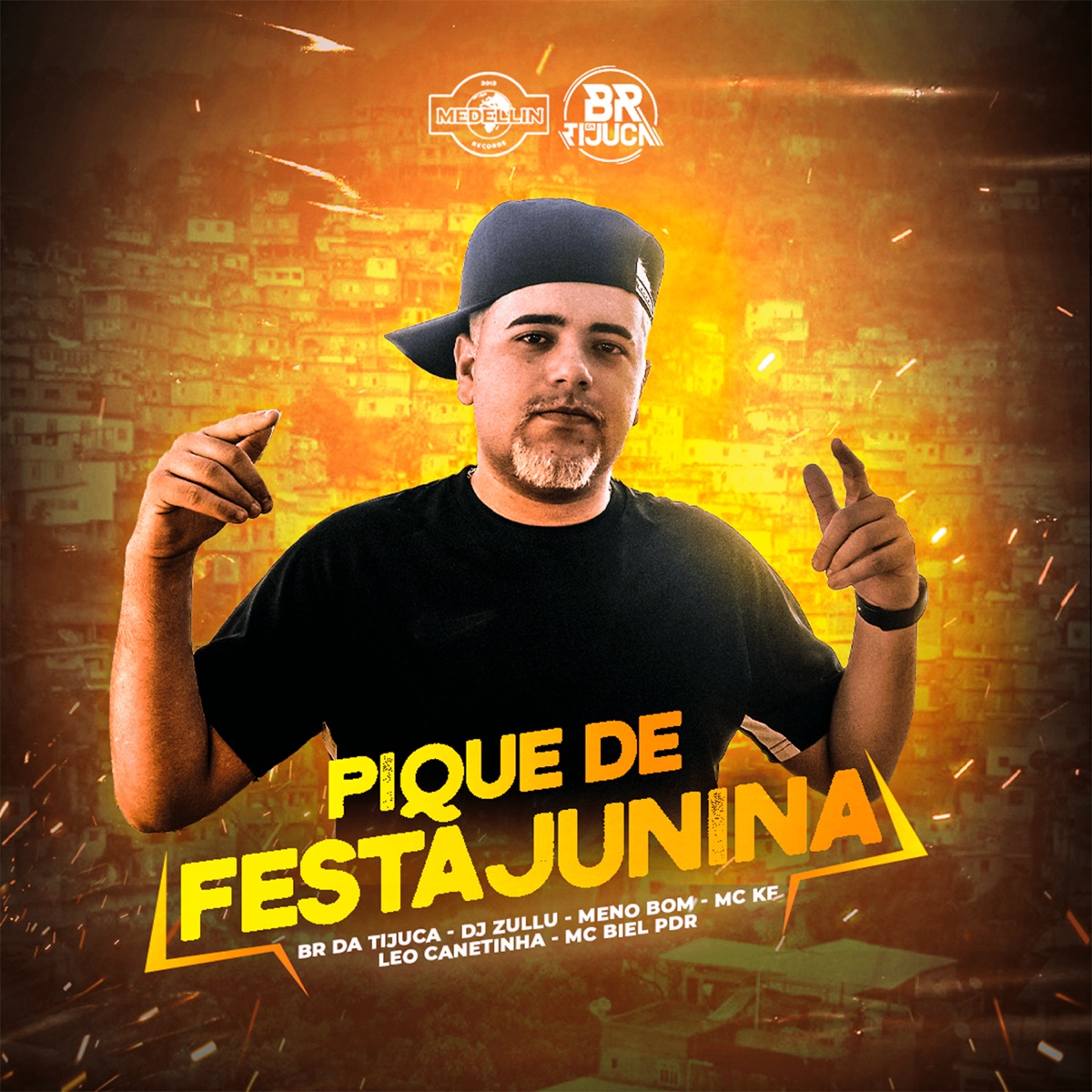 Pique de Festa Junina (feat. Leo da Zona Sul, Mc Biel PDR & DJ Zullu) - Single by BR DA TIJUCA, MC KF & Meno Bom album cover