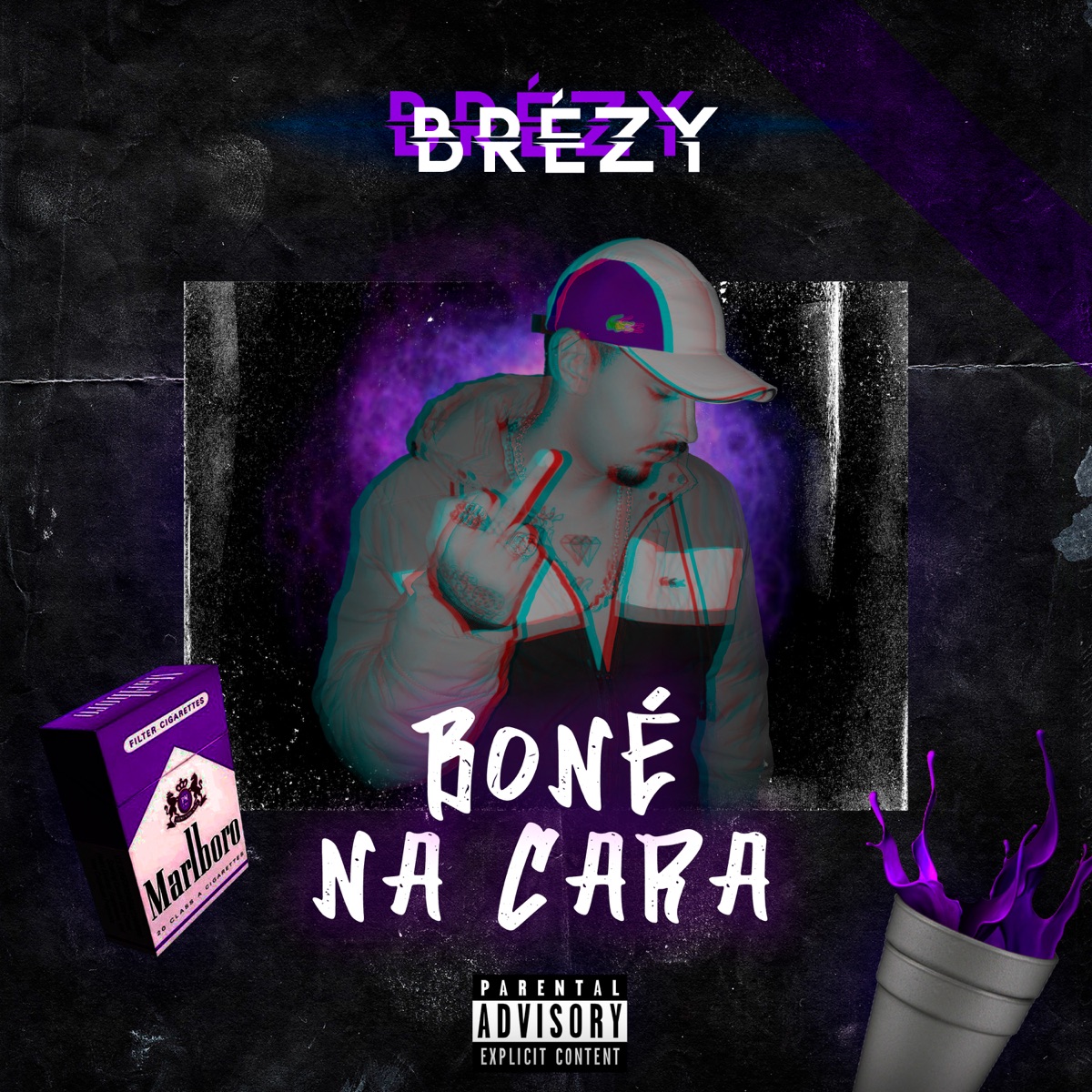 Boné na Cara - Single by Brézy album cover