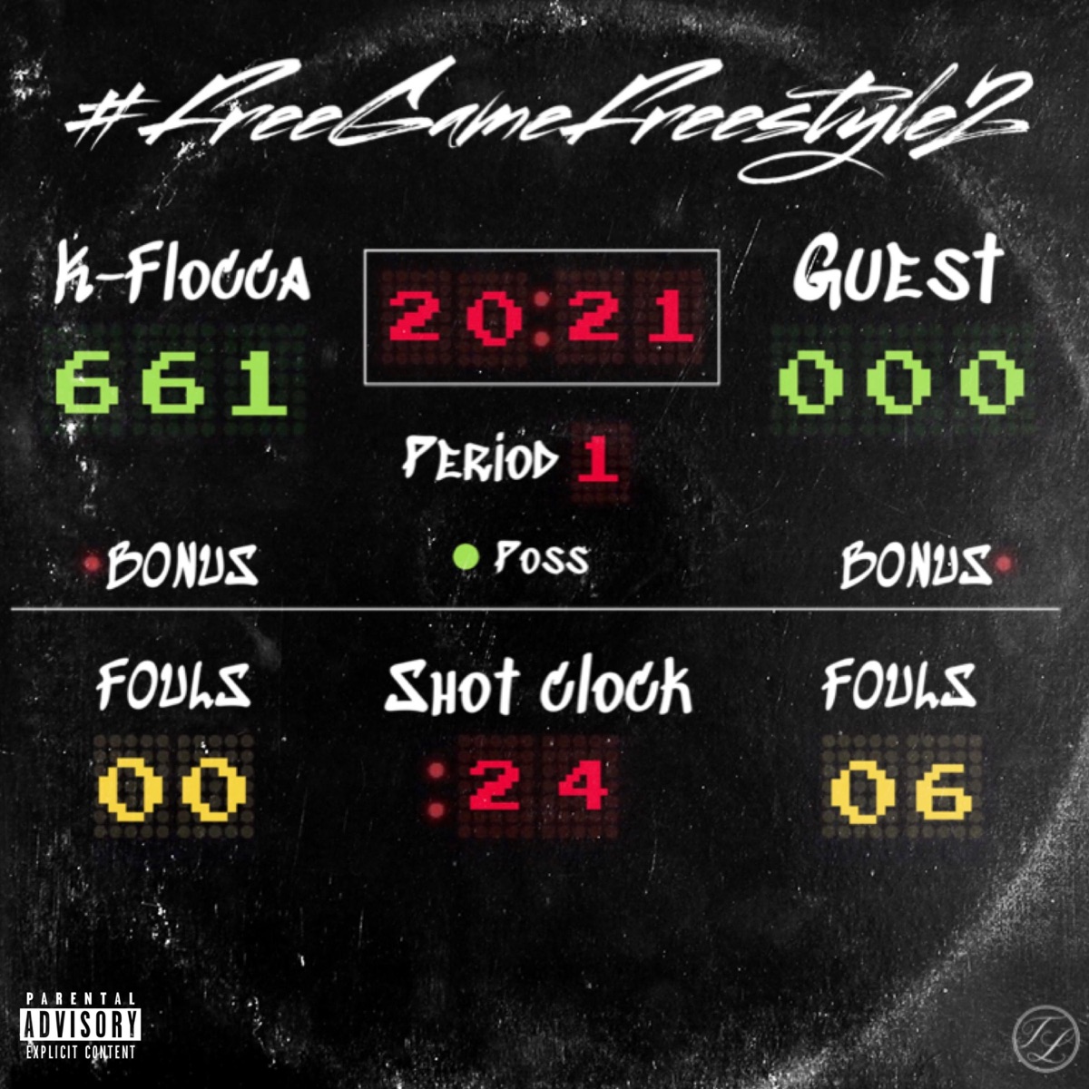 #FreeGameFreestyle2 - Single by K-Flocca album cover
