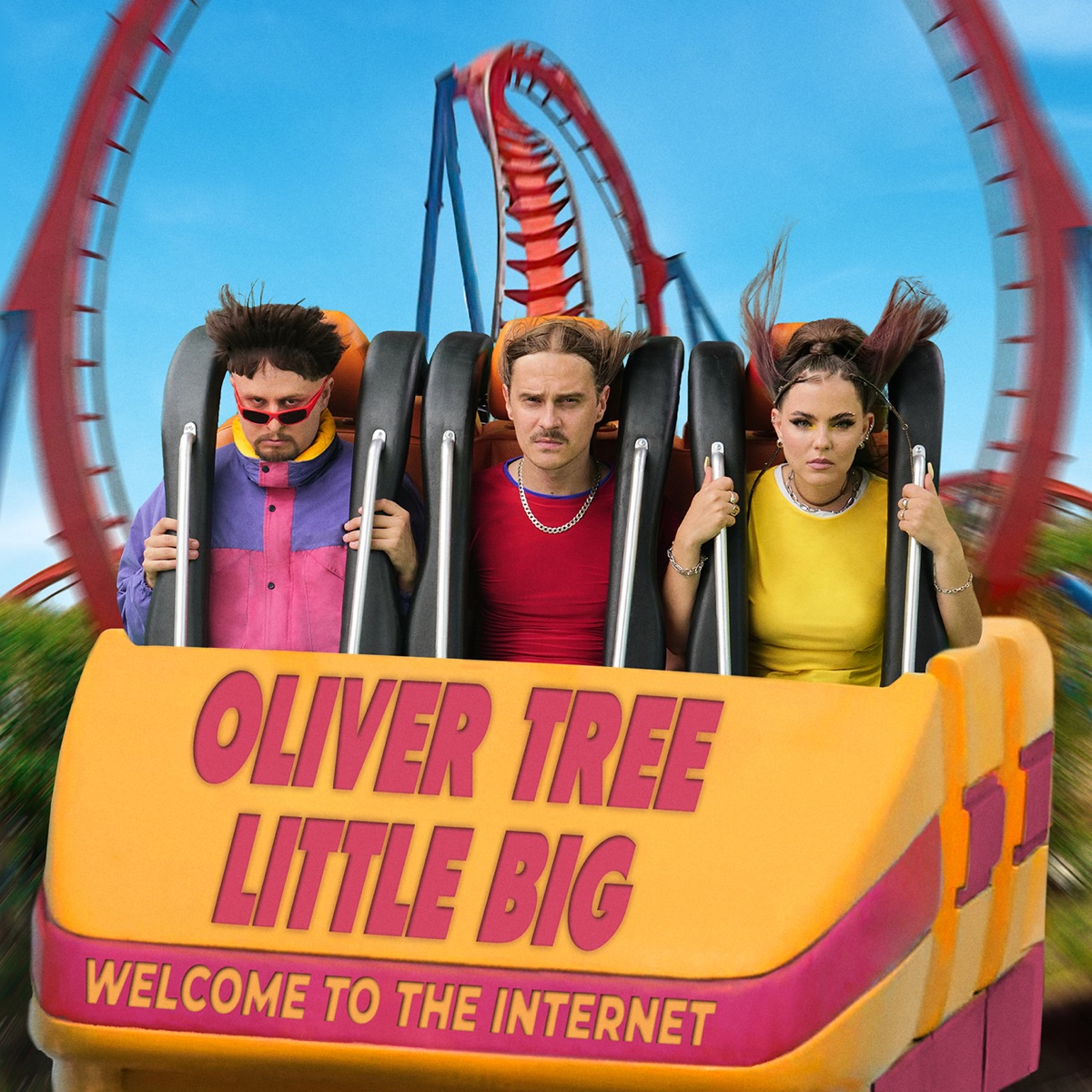 Welcome To The Internet - EP by Oliver Tree & Little Big album cover