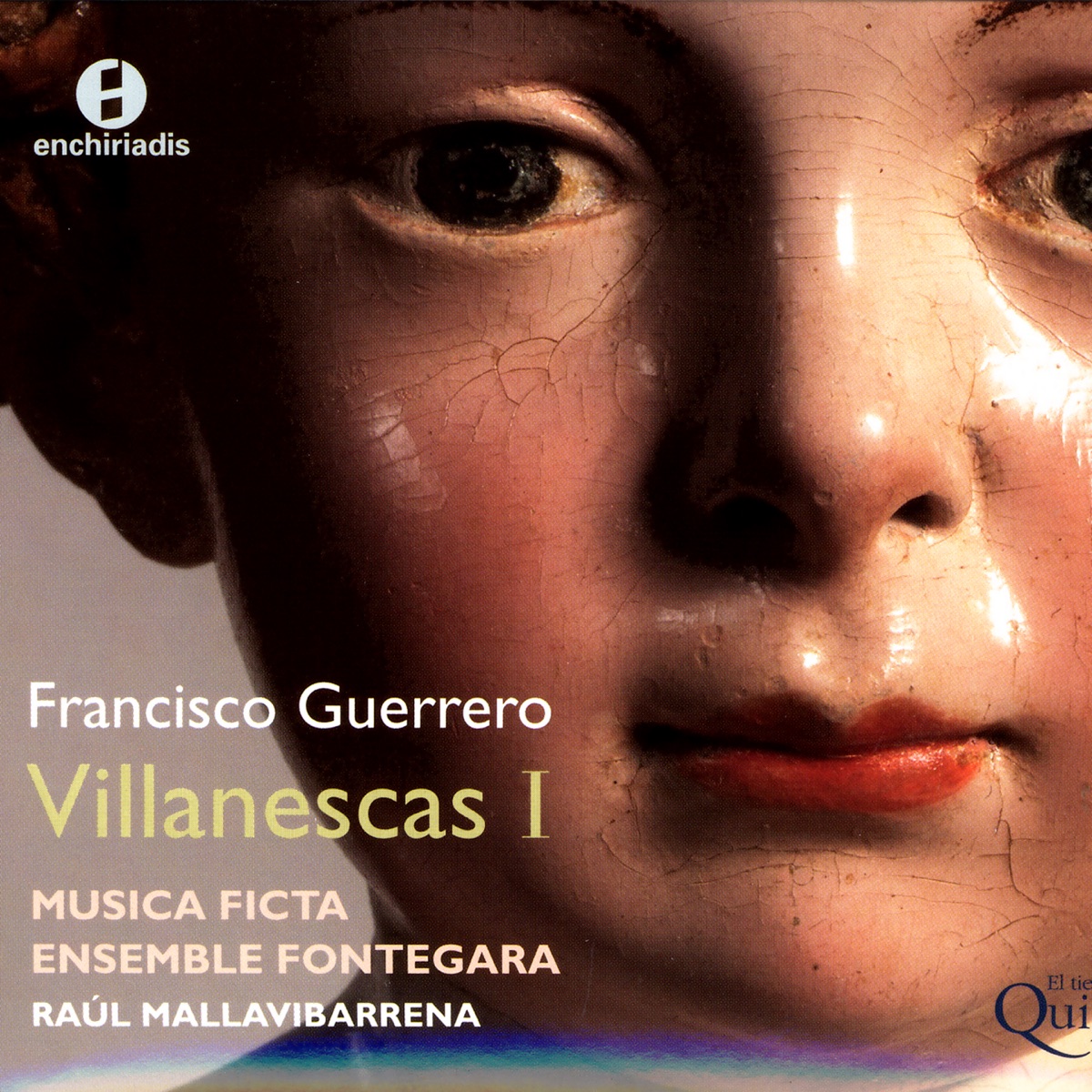 Francisco Guerrero: Villanescas I by Ensemble Fontegara, Musica Ficta & Raúl Mallavibarrena album cover