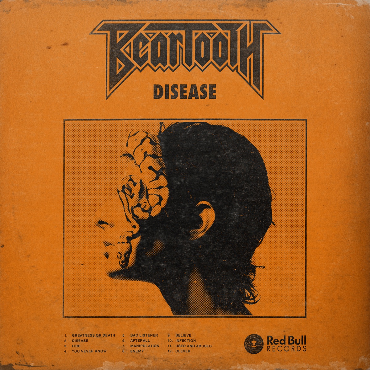 Disease by Beartooth album cover