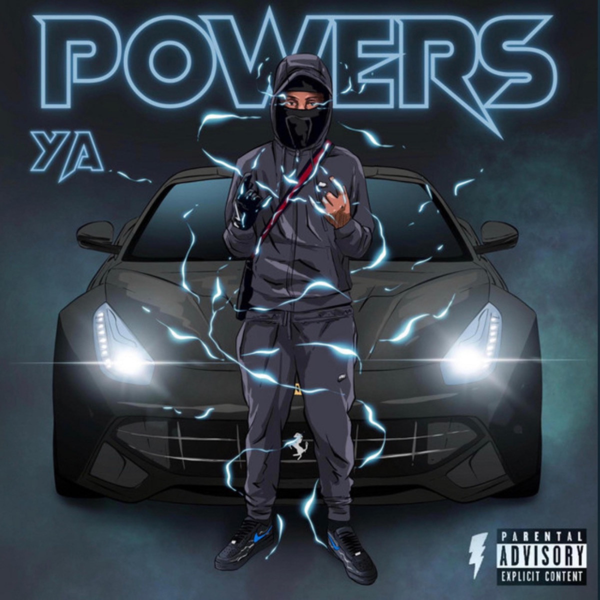 Powers (feat. Young A6) - Single by Aaron Beattie album cover