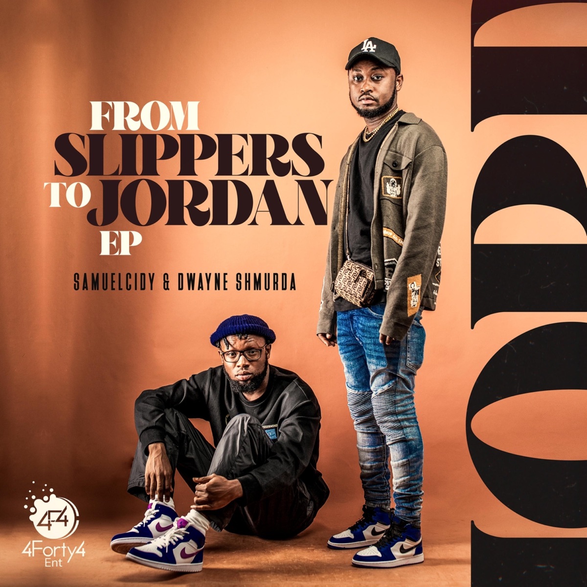 From Slippers to Jordan - EP by Samuel Cidy & Dwayne Shmurda album cover