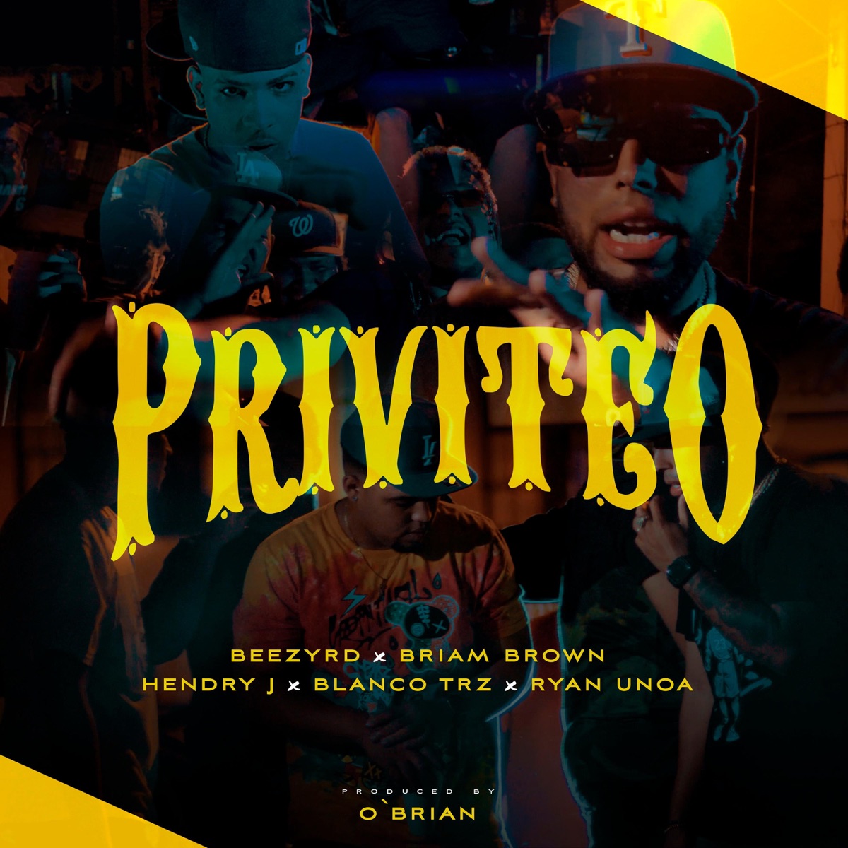 Priviteo (feat. Hendry J, Ryan Unoa, Blanco TRZ & Briam Brown) - Single by BeezyRD album cover