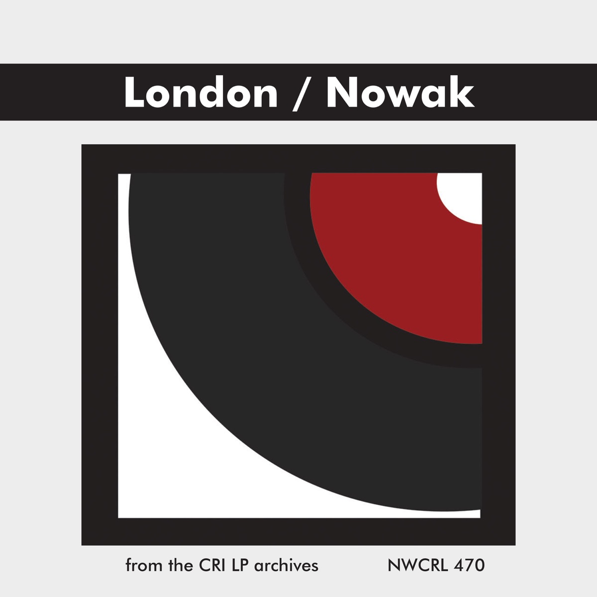 Edwin London; Lionel Nowak by Various Artists album cover