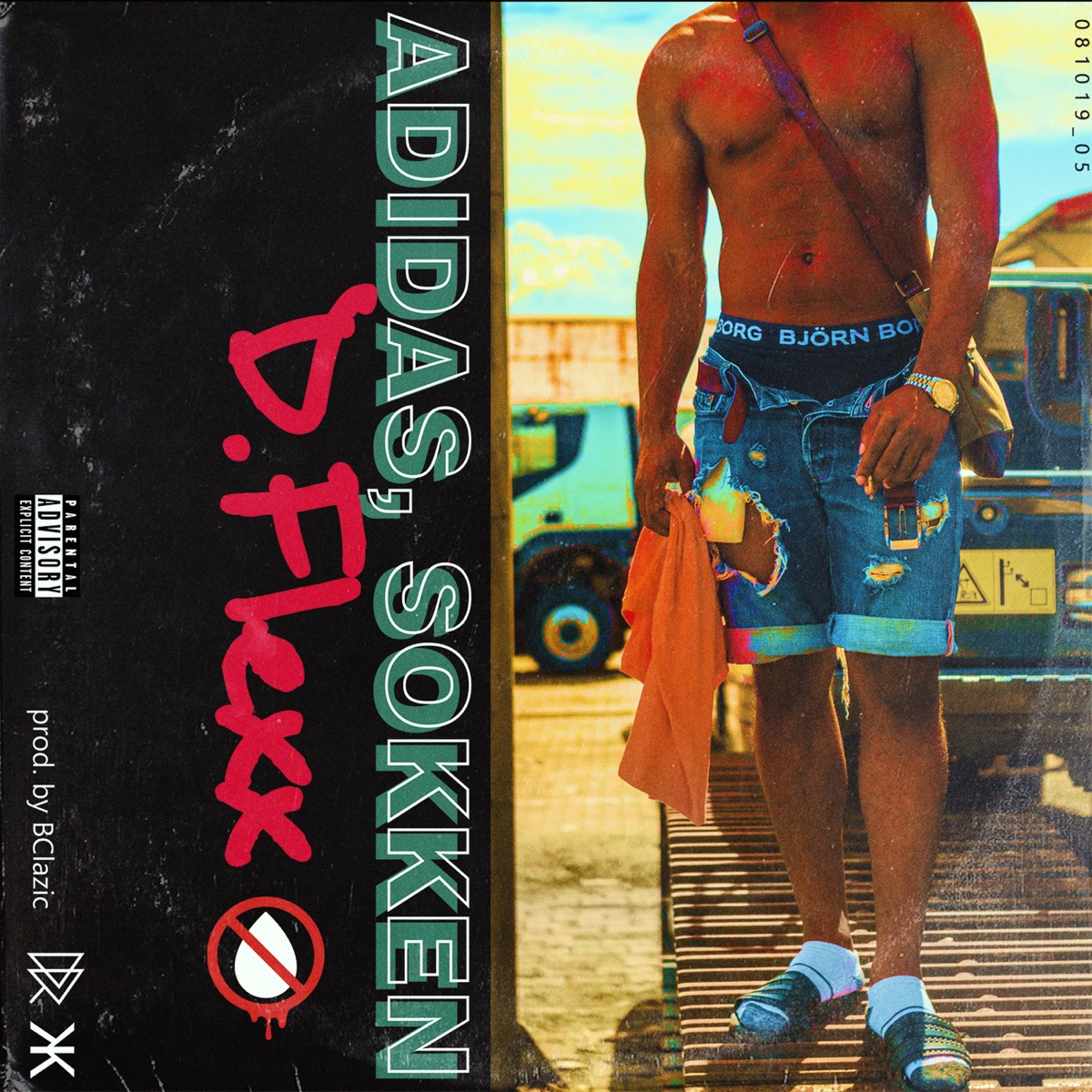 Adidas, Sokken. - Single by D.Flexx album cover