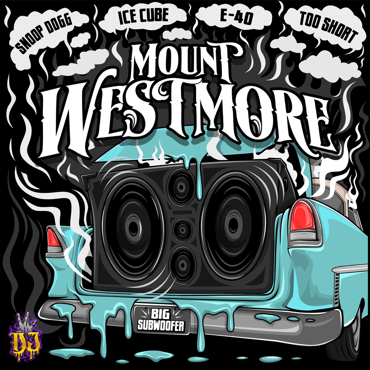 Big Subwoofer - Single by MOUNT WESTMORE, Snoop Dogg & Ice Cube album cover