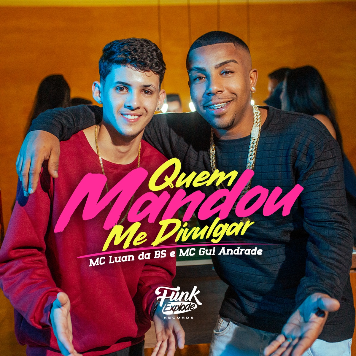 Quem Mandou Me Divulgar - Single by MC Luan da BS & MC Gui Andrade album cover