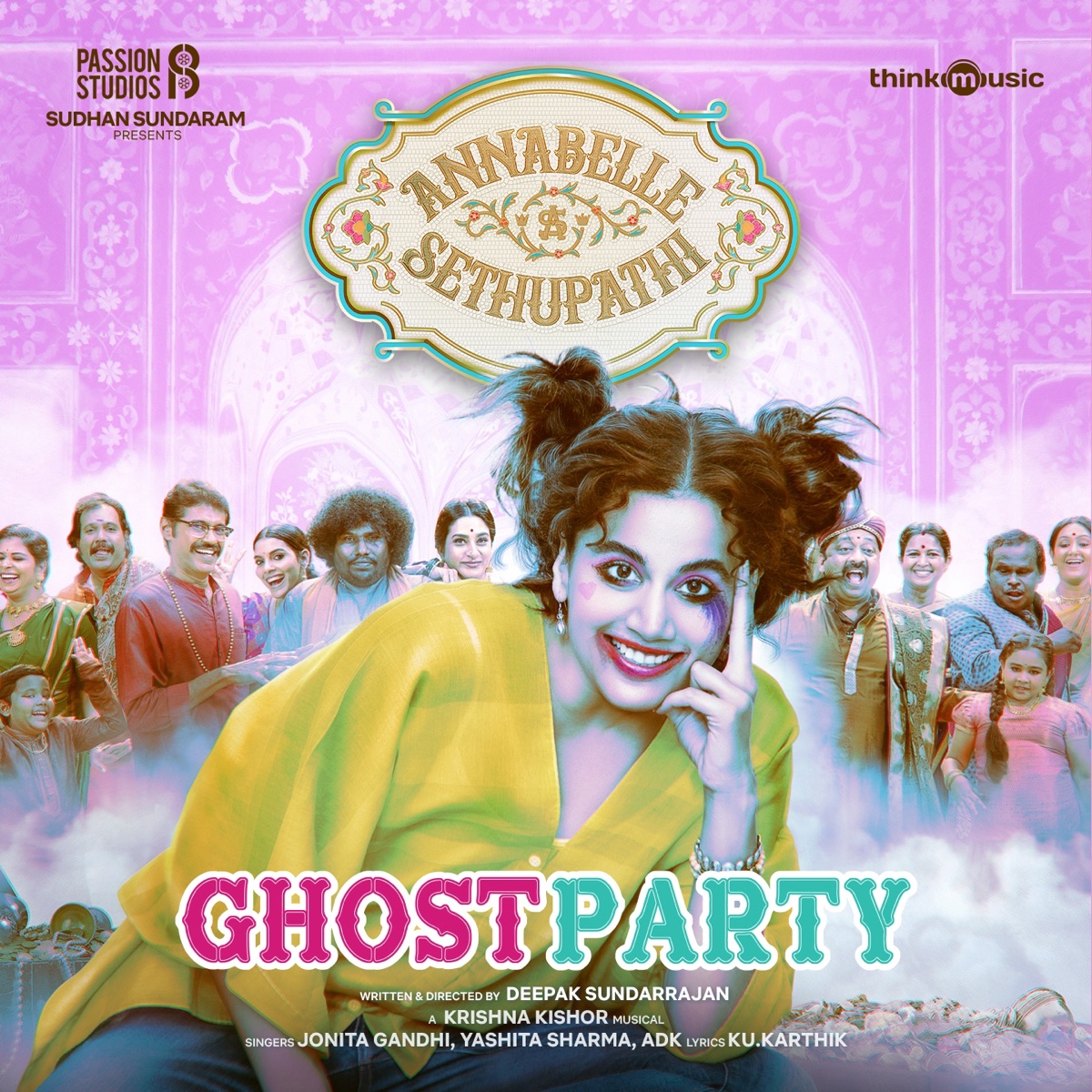 Ghost Party (From "Annabelle Sethupathi") - Single by Krishna Kishor, Jonita Gandhi & Yashita Sharma album cover