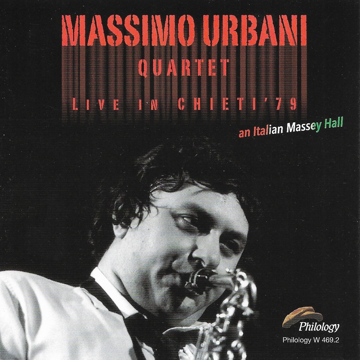 Live in Chieti '79 (feat. Franco D'Andrea, Attilio Zanchi & Gianpiero Prina) [An Italian Massey Hall] by Massimo Urbani Quartet album cover
