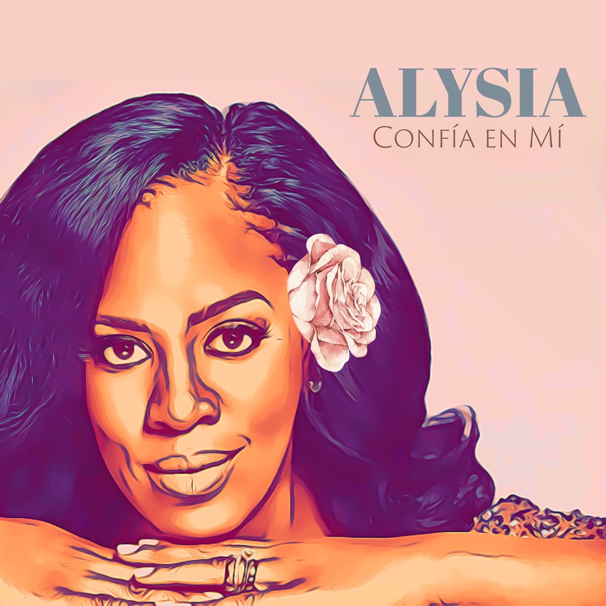 Confía En Mí - Single by Alysia album cover