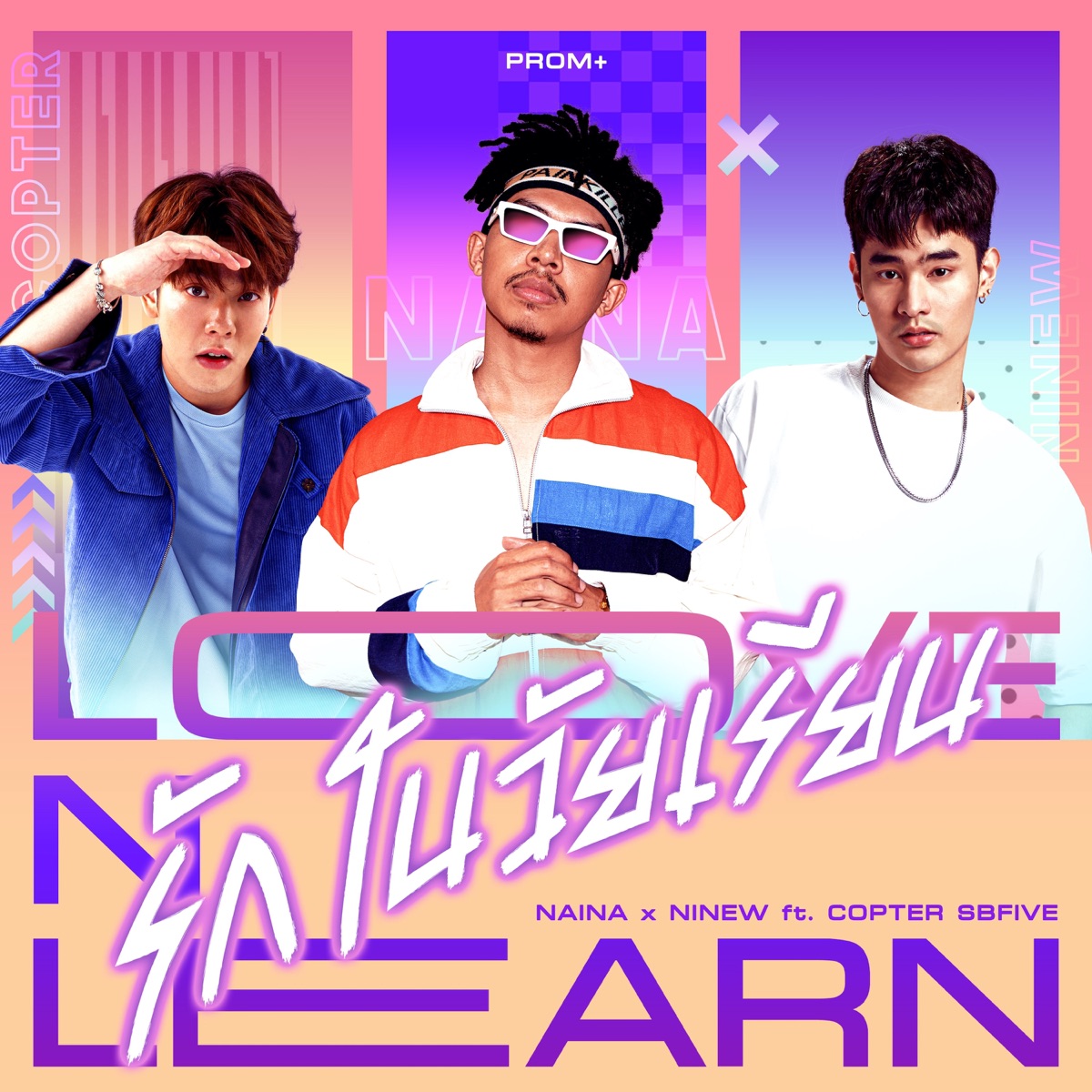 รักในวัยเรียน (feat. COPTER SBFIVE & NINEW) - Single by Nai Na album cover