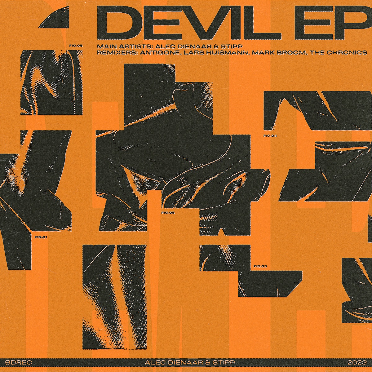 Devil Ep (feat. Mark Broom, Antigone, Lars Huismann & The Chronics) by Alec Dienaar & STIPP album cover