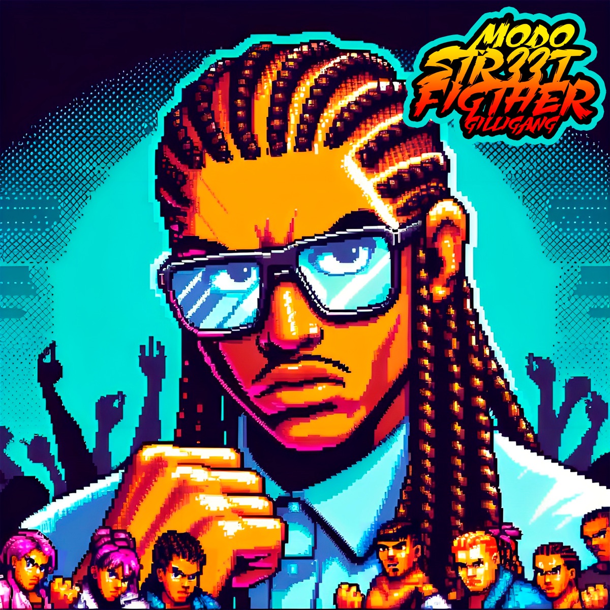 Modo Str33T Figther - Single by GilliGang album cover