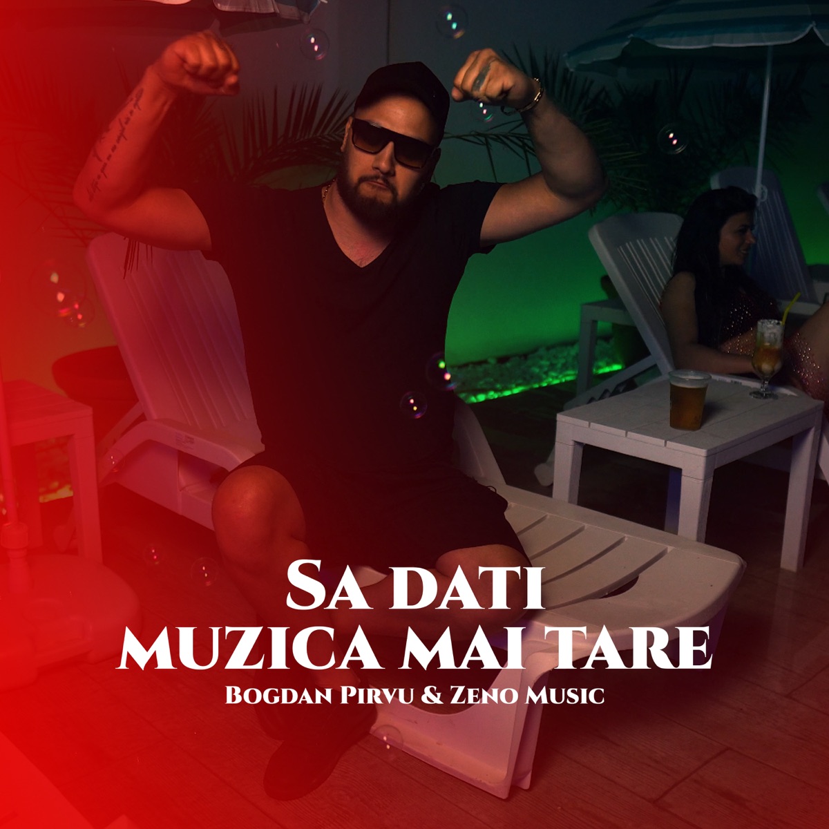 Sa da-ti muzica mai tare - Single by Bogdan Pirvu & Zeno Music album cover