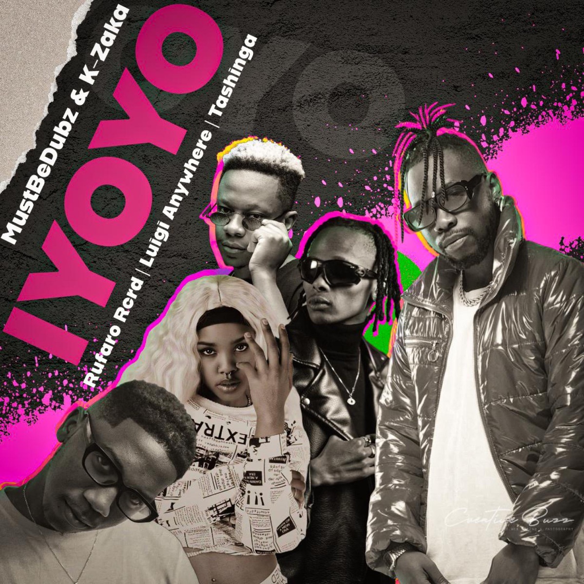 Iyoyo (feat. Rufaro Rcrds, Luigi Anywhere & Tashinga) - Single by Mustbedubz & K-Zaka album cover