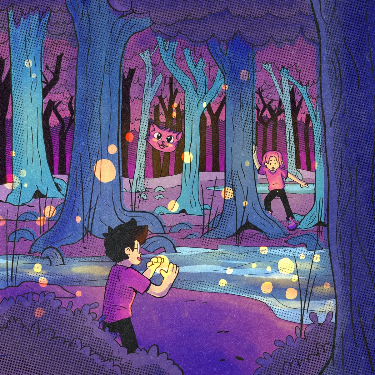 Firefly Pond - Single by Lawrence Walther, Felty & Less Gravity album cover