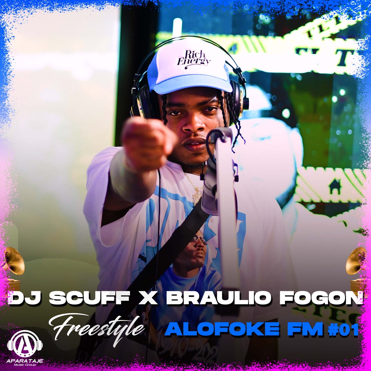 Freestyle Alofoke Fm #01 - EP by DJ Scuff & Braulio Fogon album cover