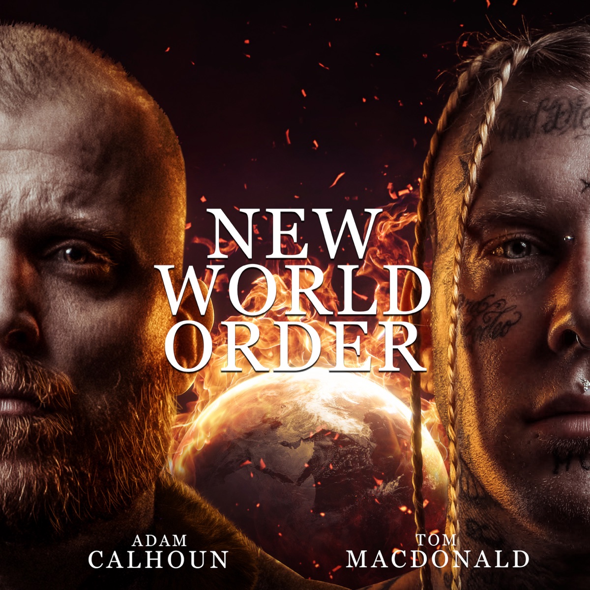 New World Order - Single by Tom MacDonald & Adam Calhoun album cover