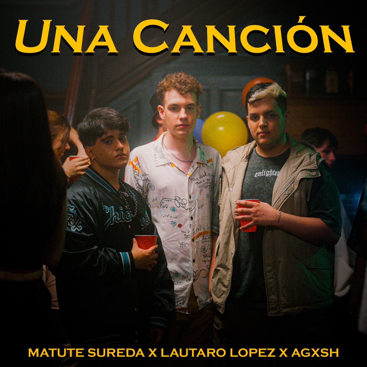 Una Canción - Single by Matute Sureda, Lautaro Lopez & Agxsh album cover