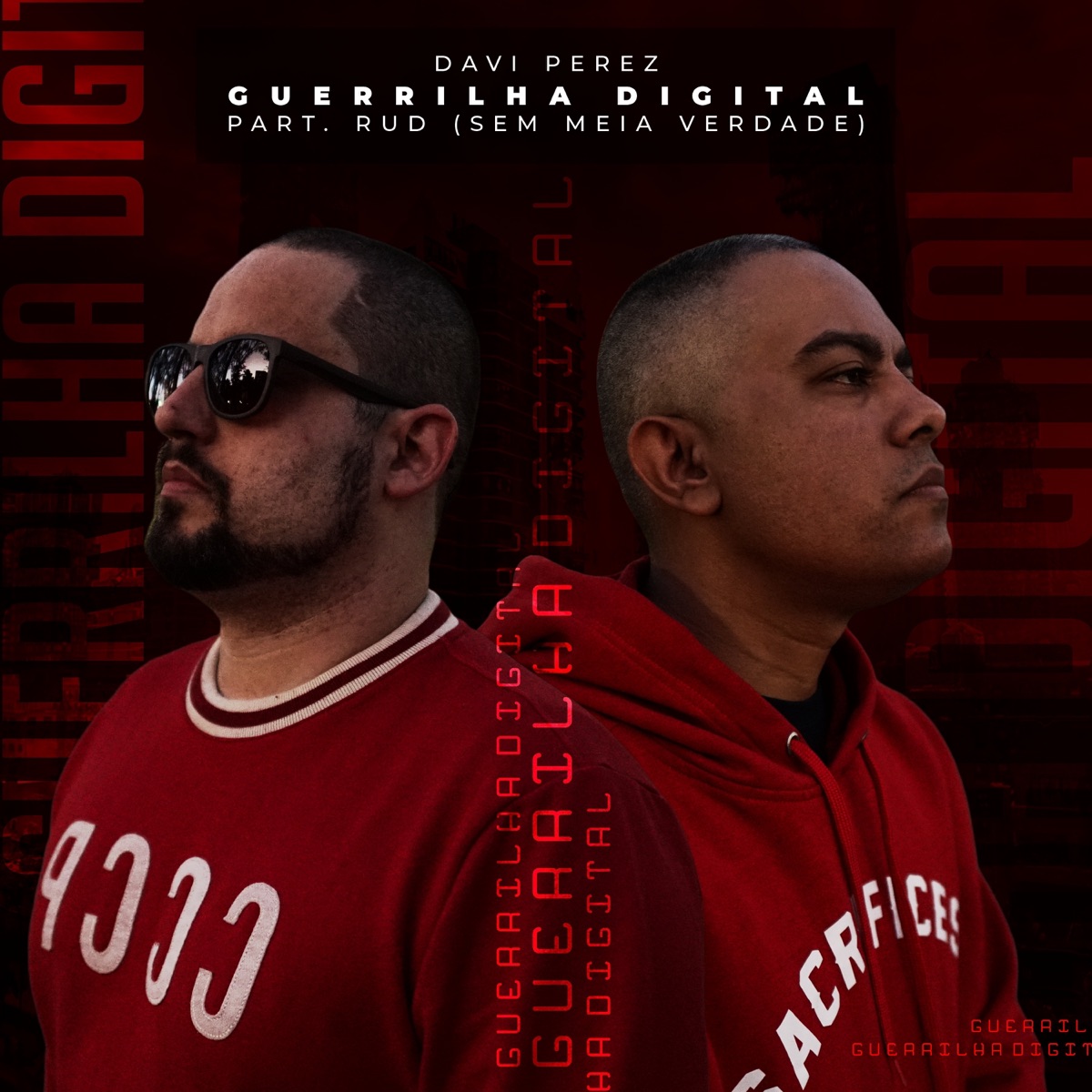 Guerrilha Digital (feat. Sem Meia Verdade & Rud) - Single by Davi Perez album cover